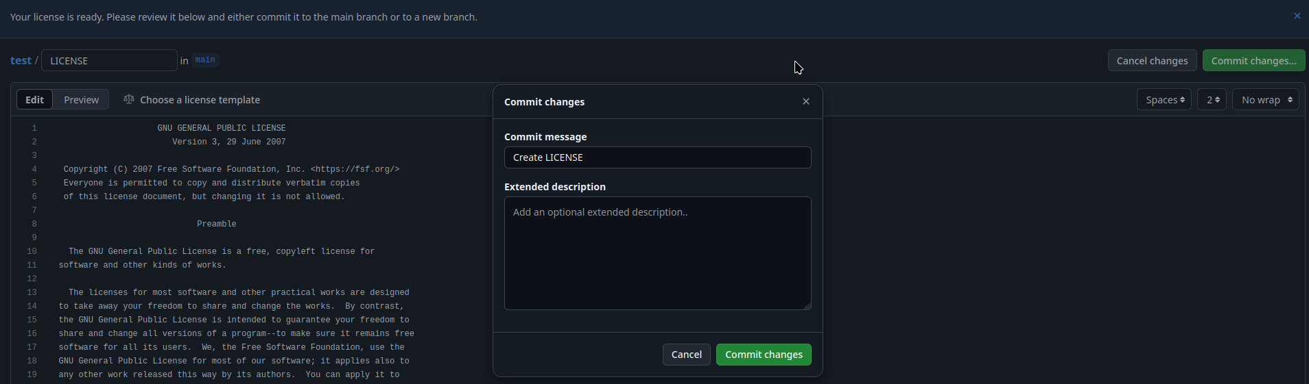git firt commit